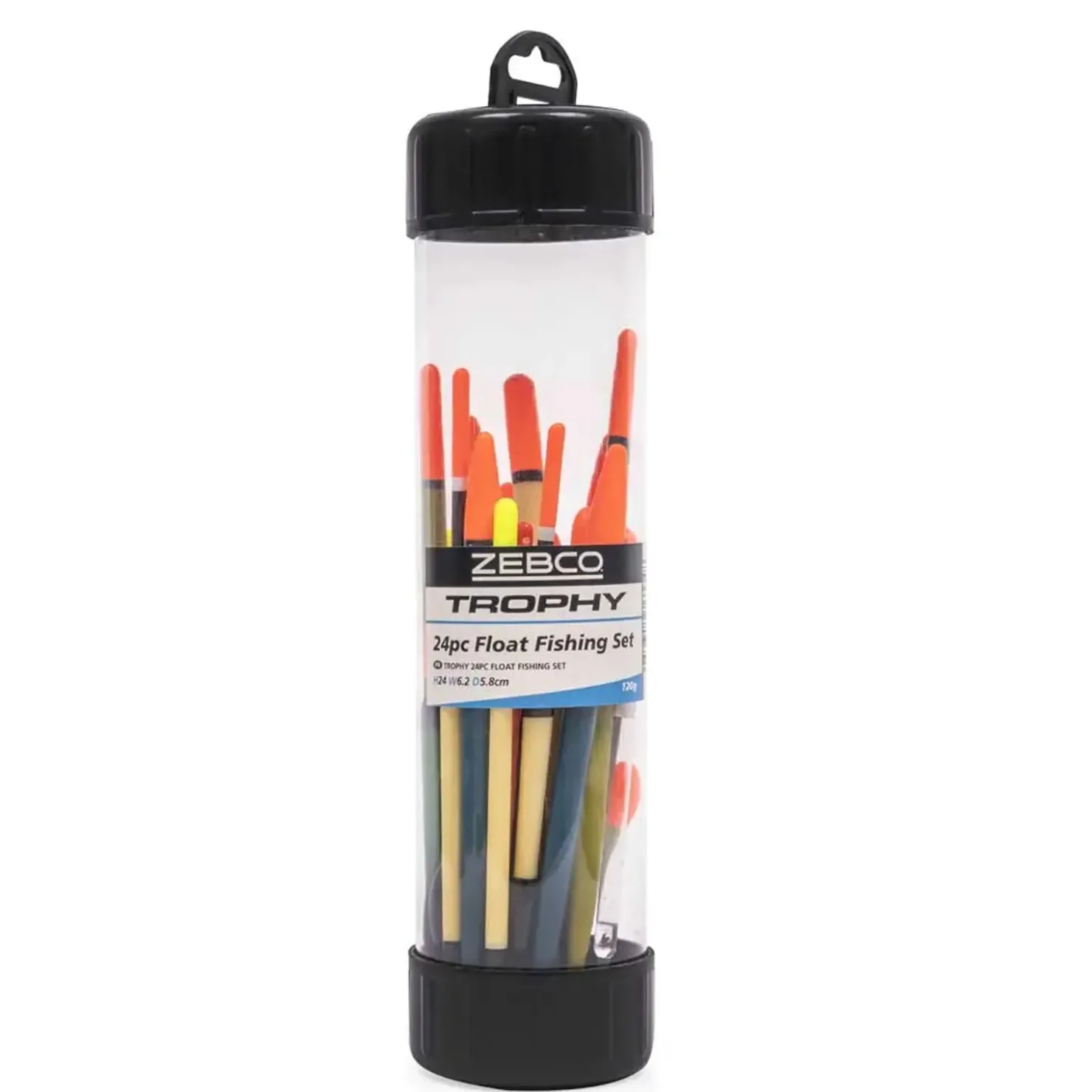 Zebco Trophy 24pc Float Fishing Set Posen-Set| Posen Sets