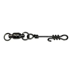 Zeck Fishing Zeck Ball Bearing Swivel + Twistlock Snap 72kg Wirbel und Karabiner| Wallerwirbel & Karabiner|Wirbel & Karabiner