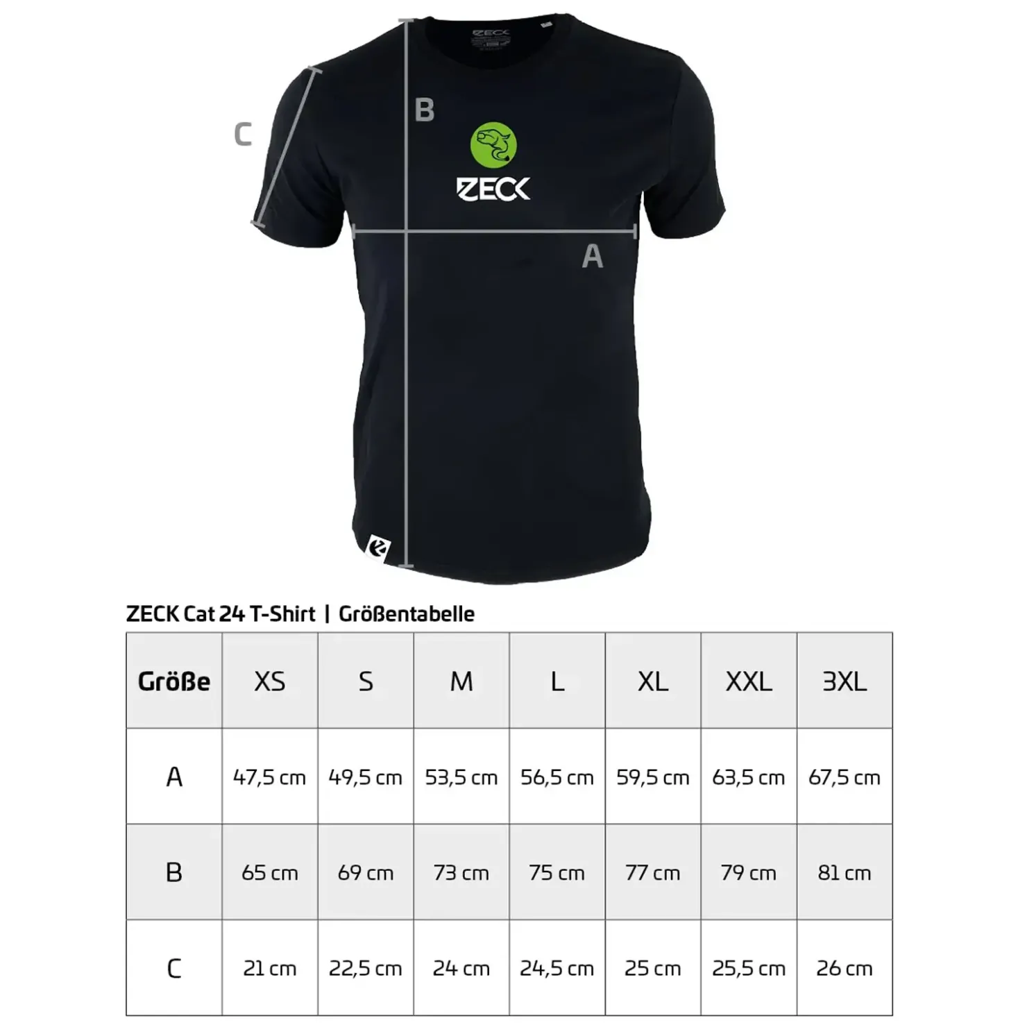 Zeck Fishing Zeck Catfish T-Shirt XL| Angelbekleidung