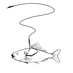 Zeck Fishing Zeck Dead Bait Single Hook #2/0 & Treble #4 Rig gebundenes Vorfach| Stahlvorfach Mit Haken