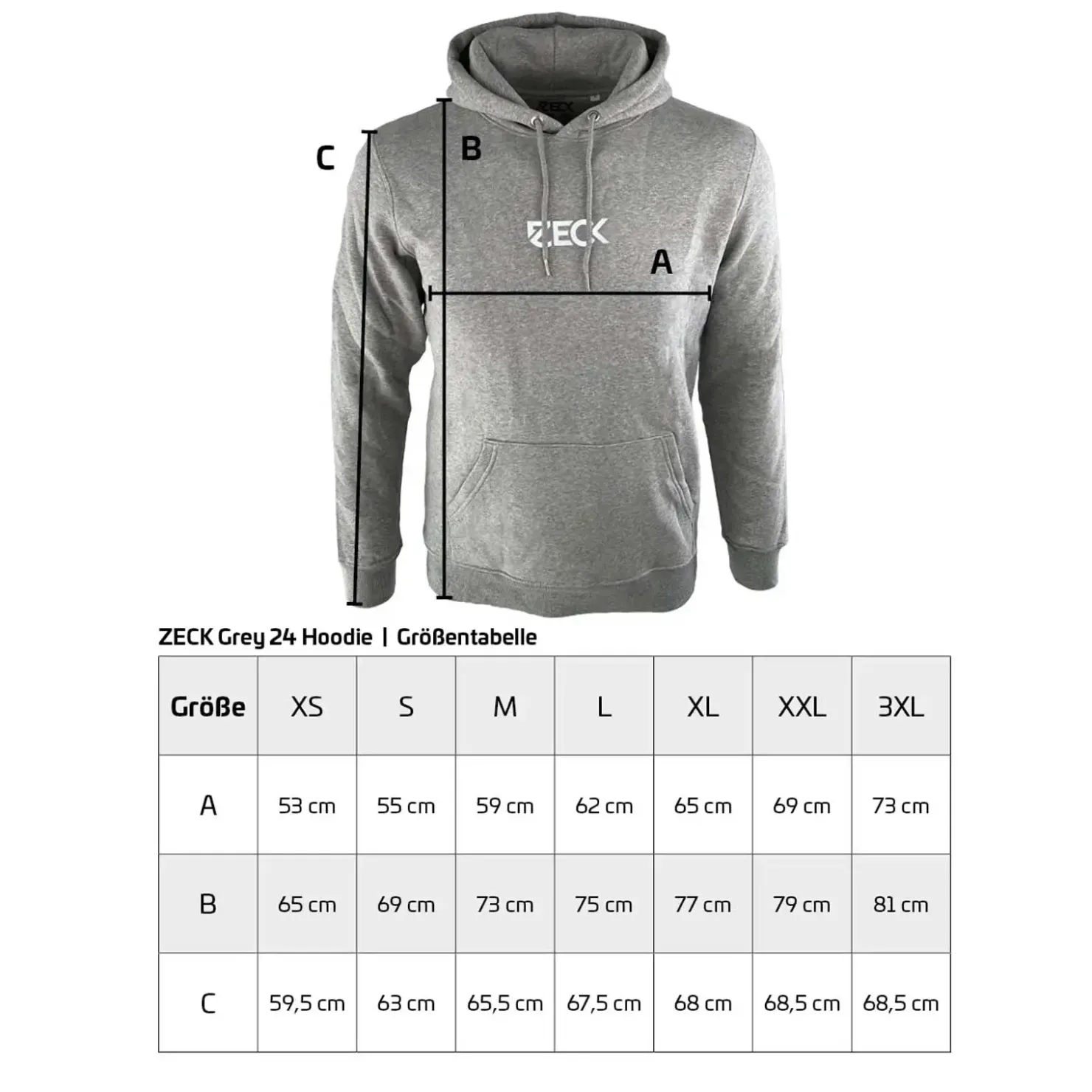 Zeck Fishing Zeck Hoodie S| Angelbekleidung