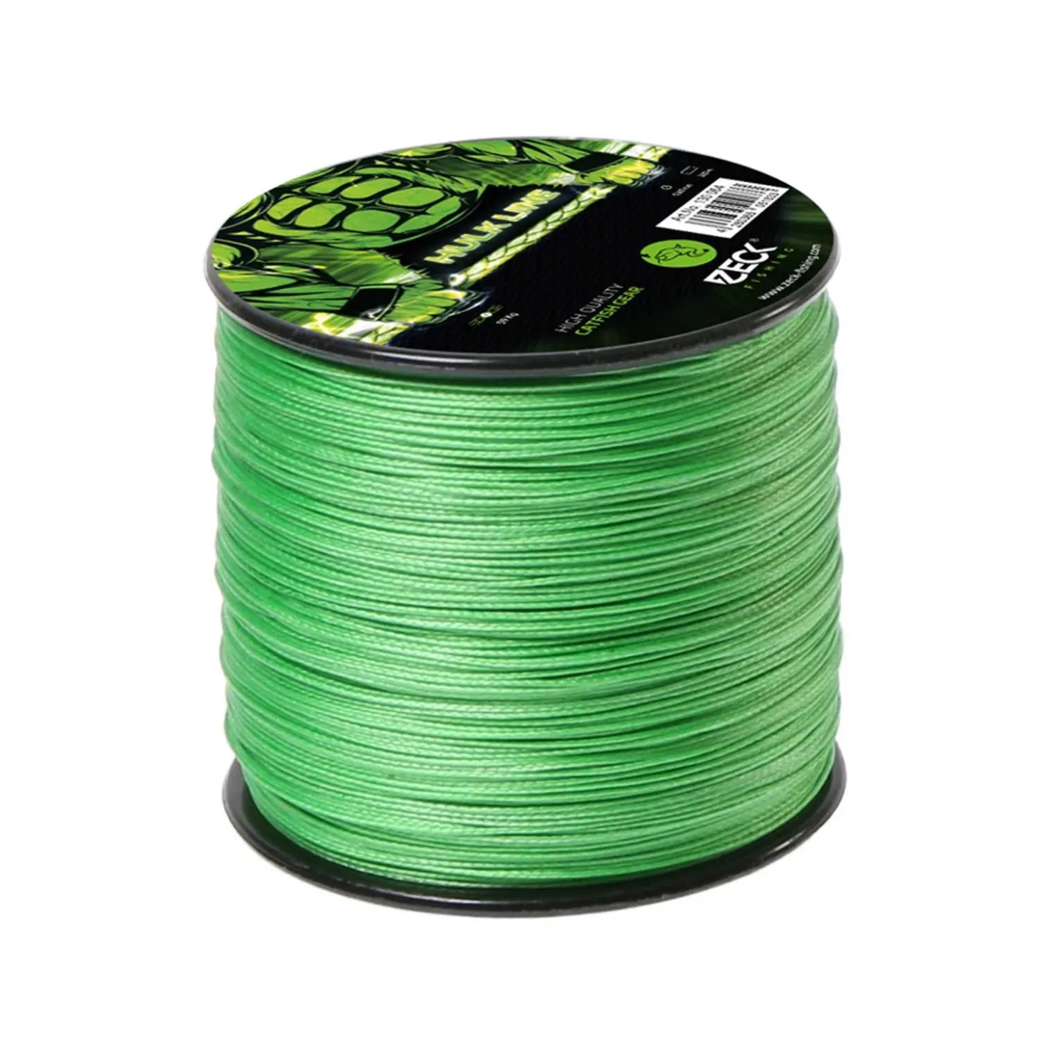 Zeck Fishing Zeck Hulk Line 0,50mm – 42kg geflochtene Angelschnur Meterware| Waller Hauptschnüre|Geflochtene Angelschnur
