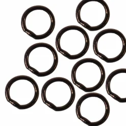 Zeck Fishing Zeck Micro Ring 10Stk. Angelzubehör| Wirbel & Karabiner Raubfischangeln|Stahlvorfach Zubehör