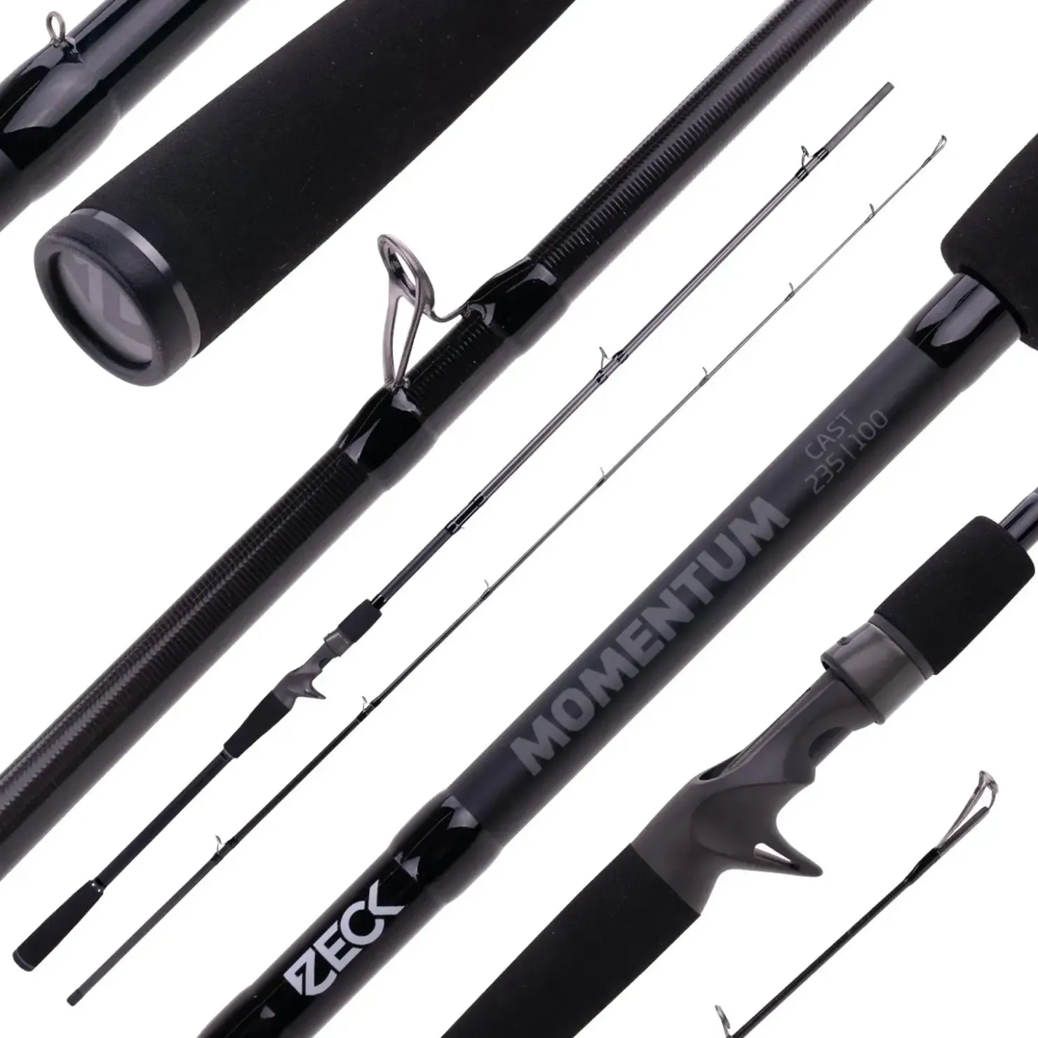 Zeck Fishing Zeck Momentum Cast 2,30m 20-70g Baitcastrute| Jerkbait Ruten|Hechtruten