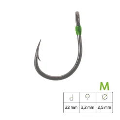 Zeck Fishing Zeck Mr. Waller Hook M 4 pcs Welshaken| Wallerhaken & Rigs|Welshaken