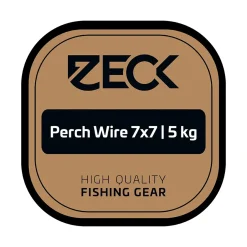 Zeck Fishing Zeck Perch Wire 7x7 20mm 5kg 4m Stahlvorfach| Stahlvorfach