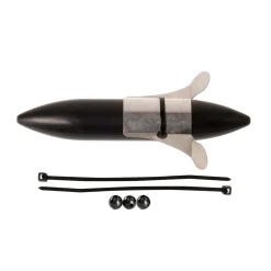 Zeck Fishing Zeck Propeller U-Float Solid 20g Black Unterwasserpose| Wallerposen Und U-Posen|Unterwasserposen