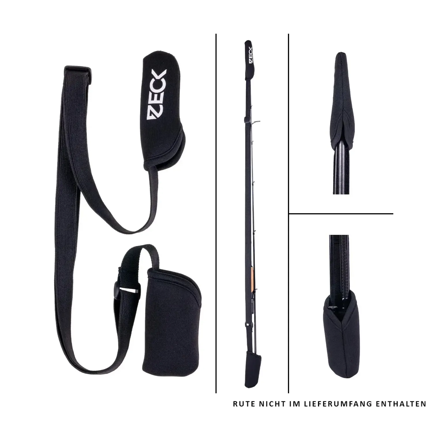 Zeck Fishing Zeck Rod Protector Adjustable Rutenschutz| Rutenfutterale