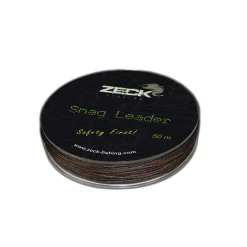 Zeck Fishing Zeck Snag Leader 1,00mm 136kg 50m Schlagschnur| Waller Vorfachschnüre|Spezial Angelschnur