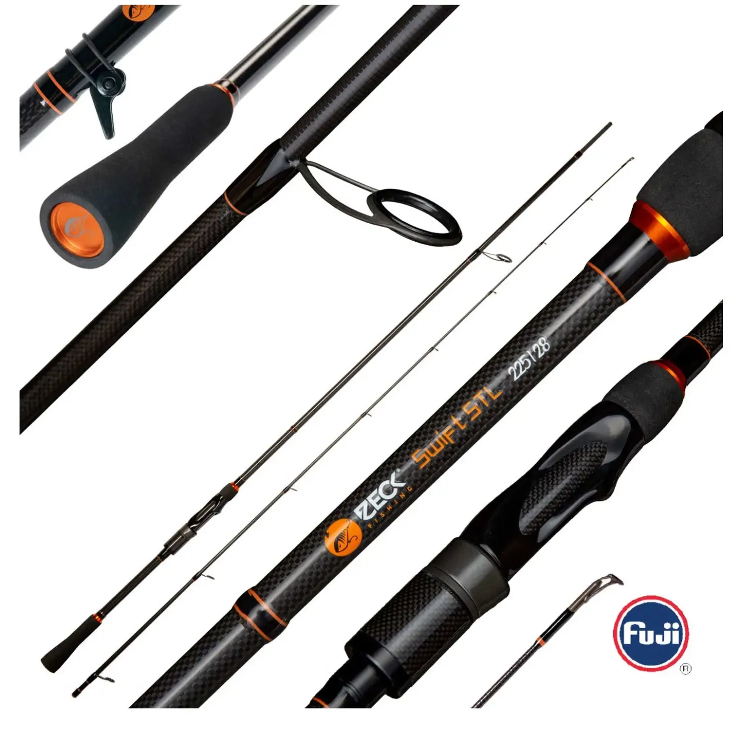 Zeck Fishing Zeck Swift STL 225/28 Jigrute| Spinnrute|Barschrute