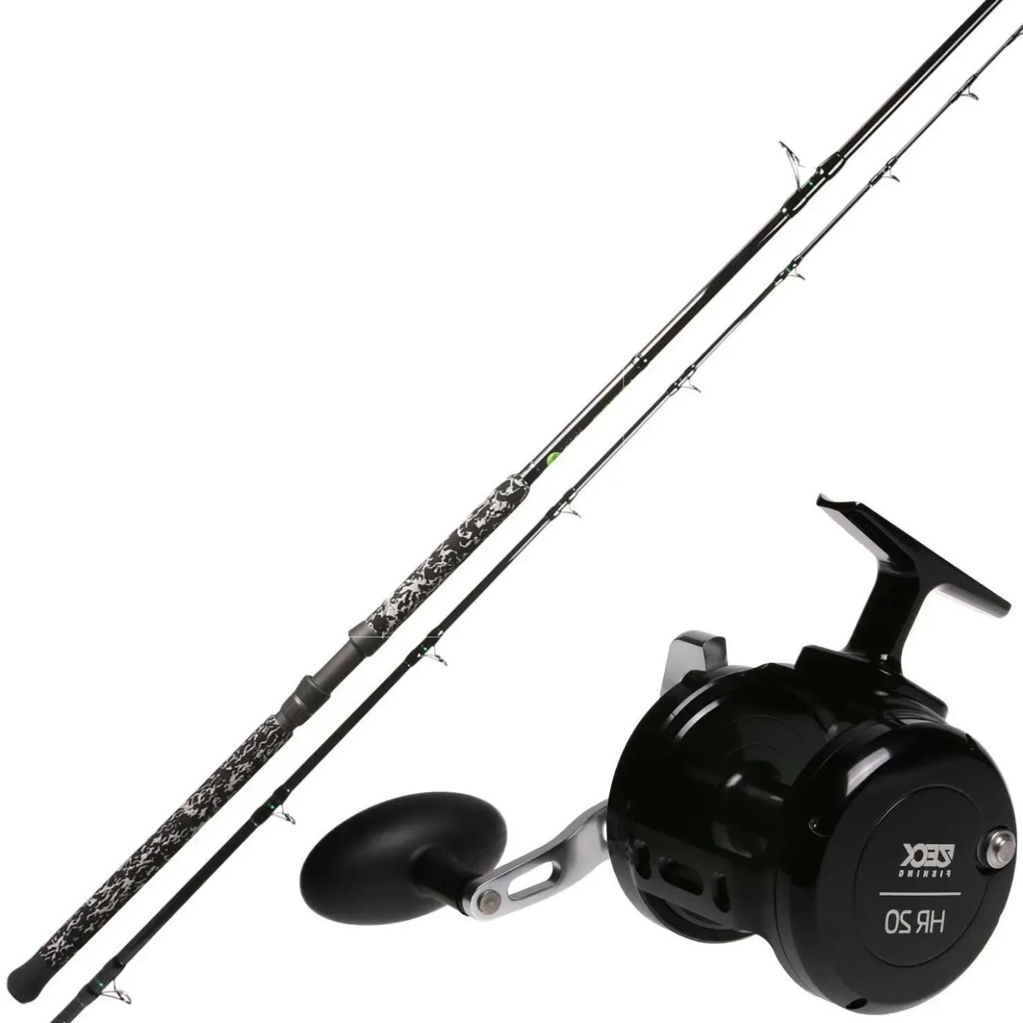 Zeck Fishing Zeck Wels Combo Rute Buddy – HR20 Waller Angelset 14| Waller Stellfisch Combos|Angelcombo Wels